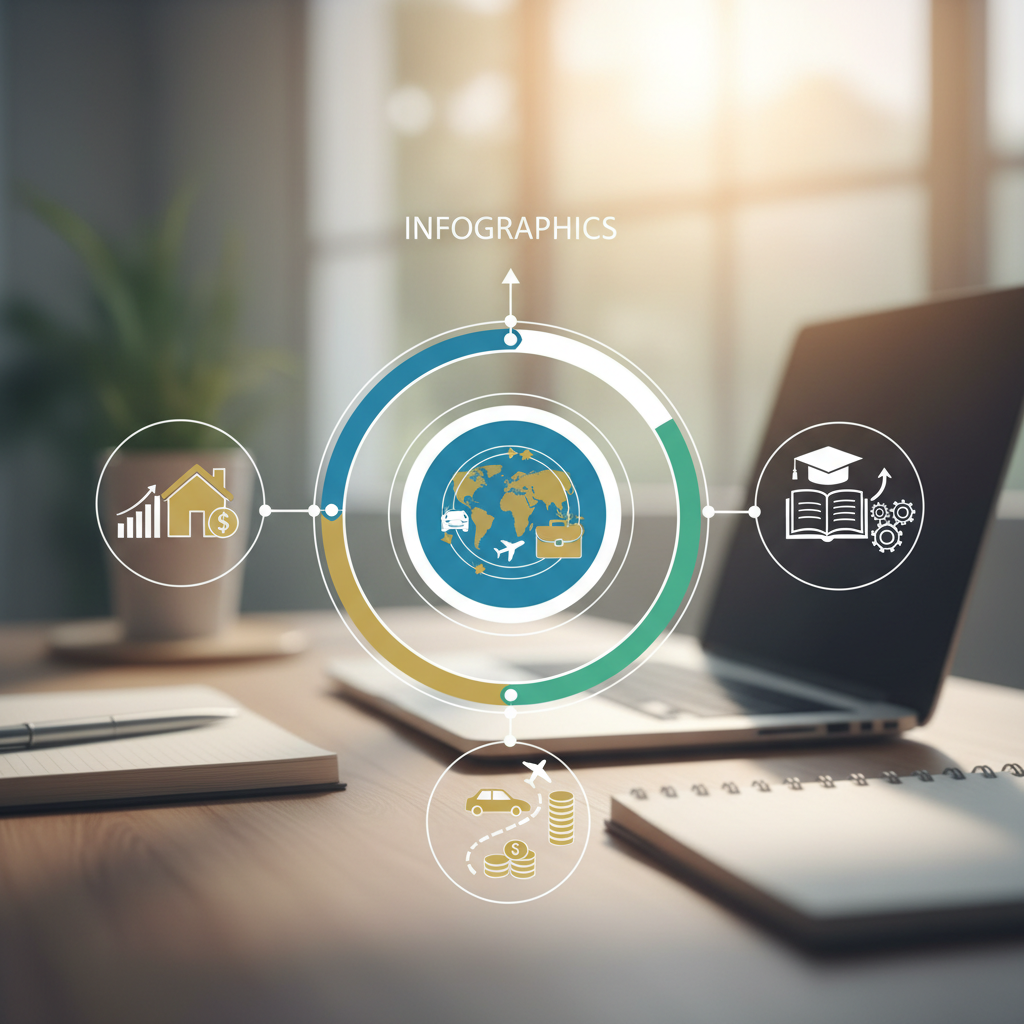 Infographie des coûts supplémentaires pour un travailleur détaché.